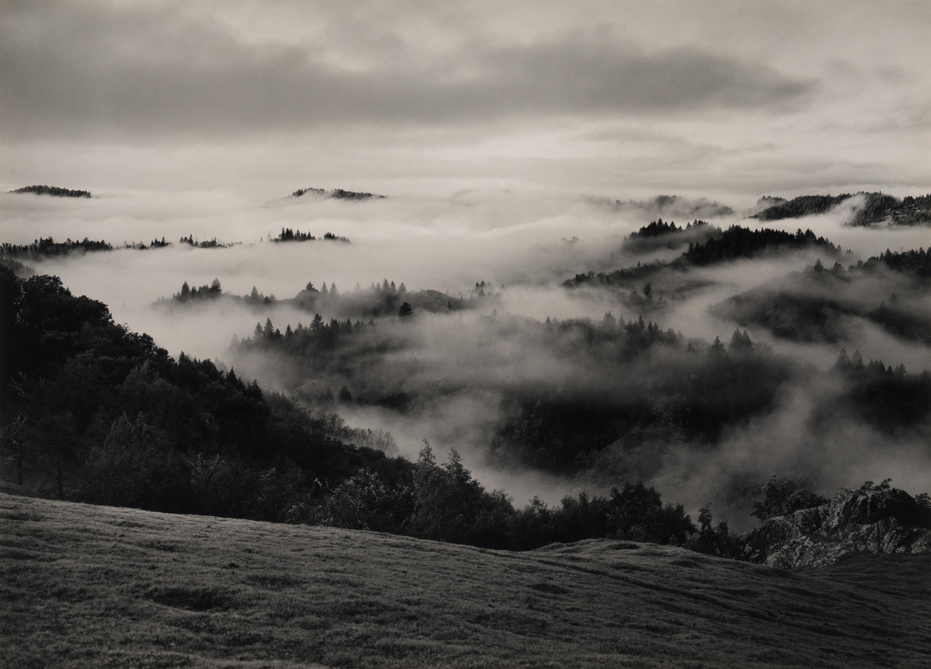 Clearing Storm, Sonoma County Hills , California, 1951
