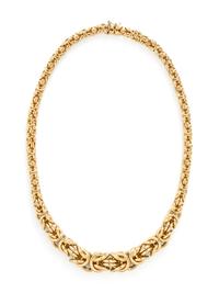 YELLOW GOLD NECKLACE