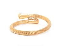 HIGH KARAT YELLOW GOLD BANGLE BRACELET