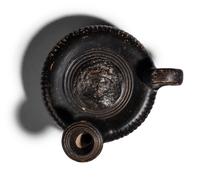 Two Campanian Black-Glazed Vessels
