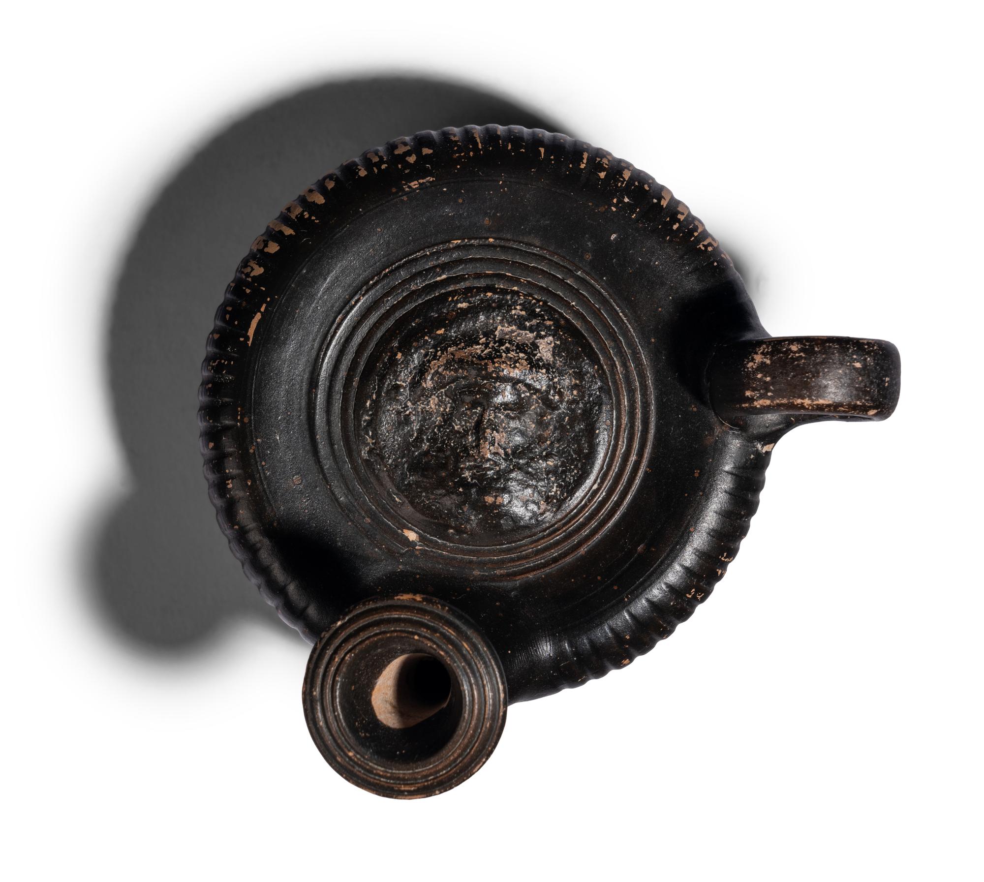 Two Campanian Black-Glazed Vessels