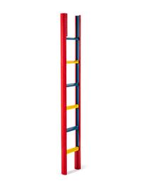 A Painted Folding Library Ladder