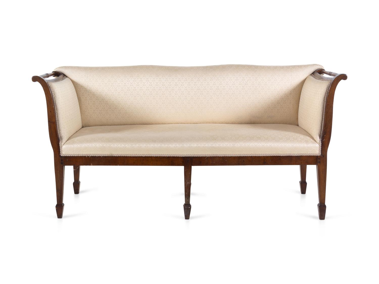 A Federal Style Mahogany Sofa