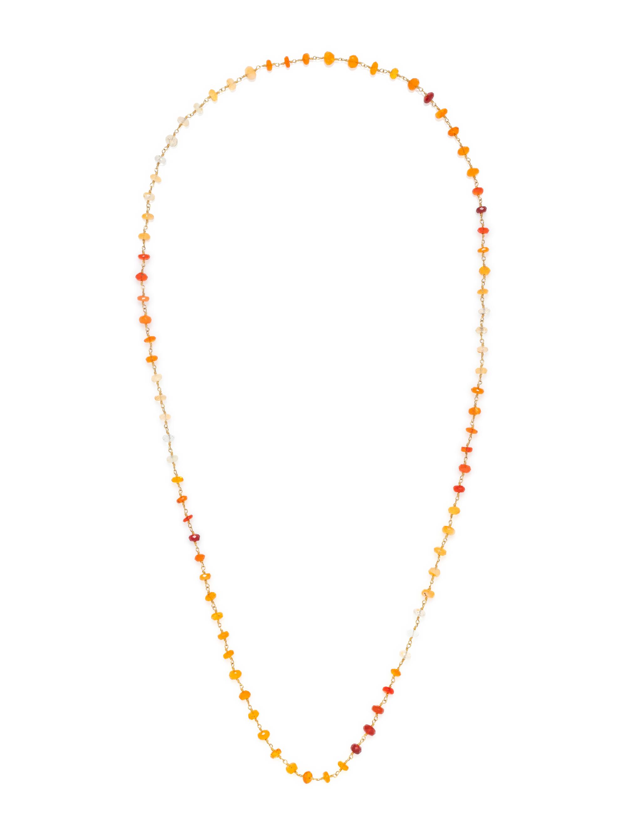 FIRE OPAL NECKLACE