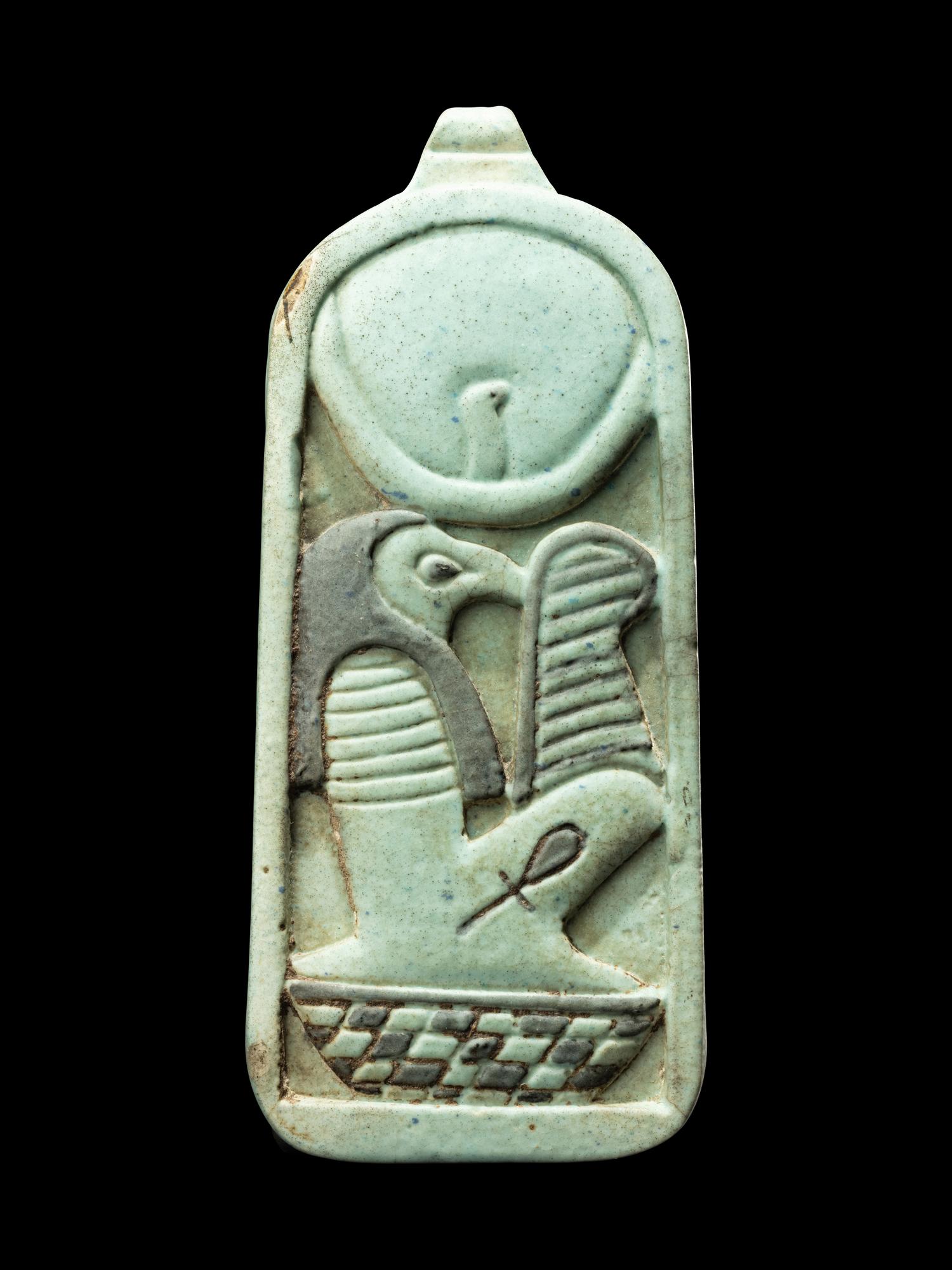 An Egyptian Plaque of Khonsu