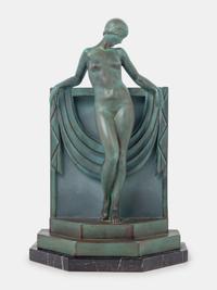 Serenite Art Deco Table Lamp