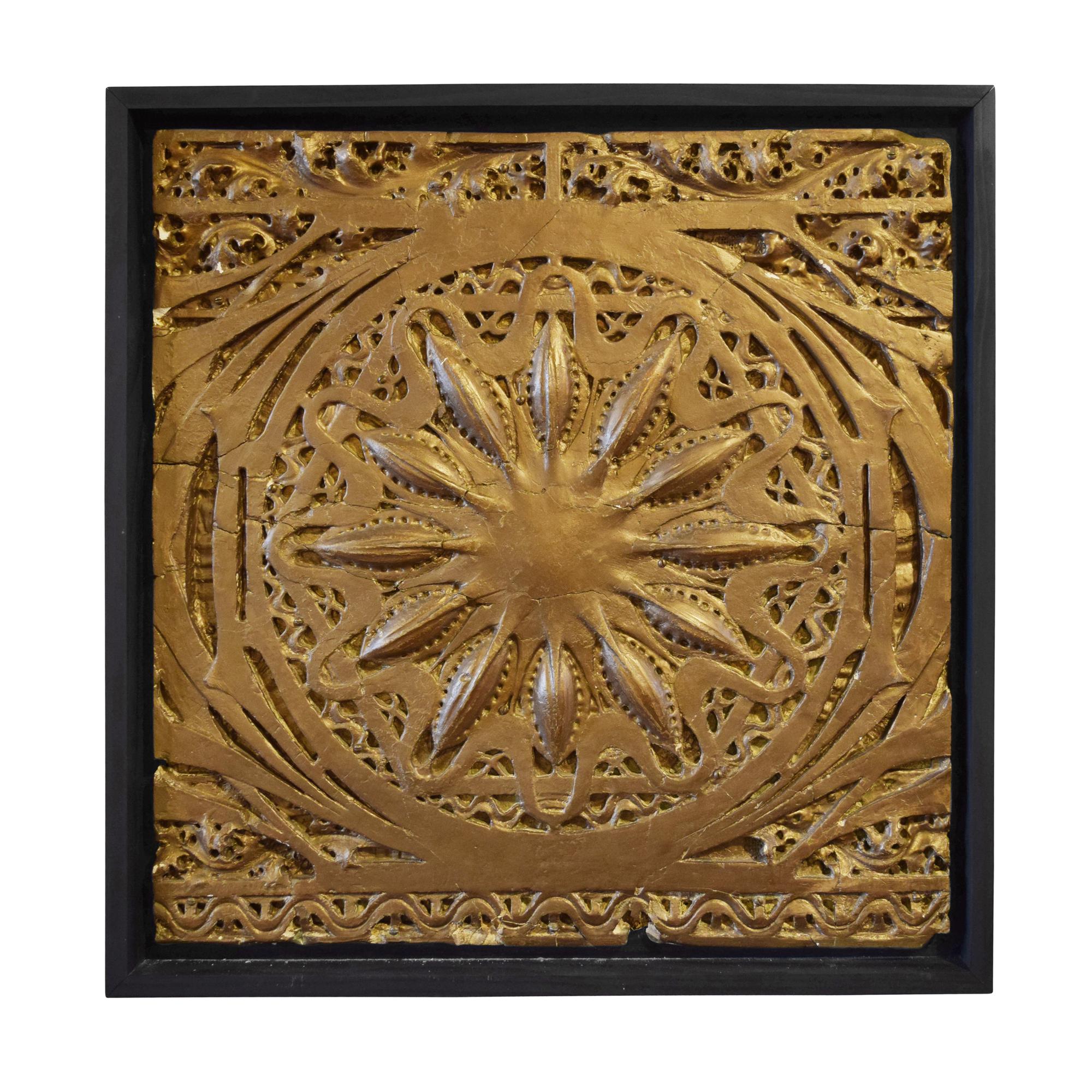 A Louis Sullivan Designed Panel from the Garrick Theater by Adler & Sullivan 29.5" W x .5" D x 30.25" H — United States, 1891