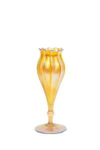 Two Tiffany Studios Favrile Glass Vases