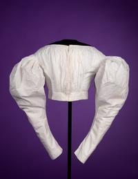 Two 19th Century Cotton Bodices, 1830-40s