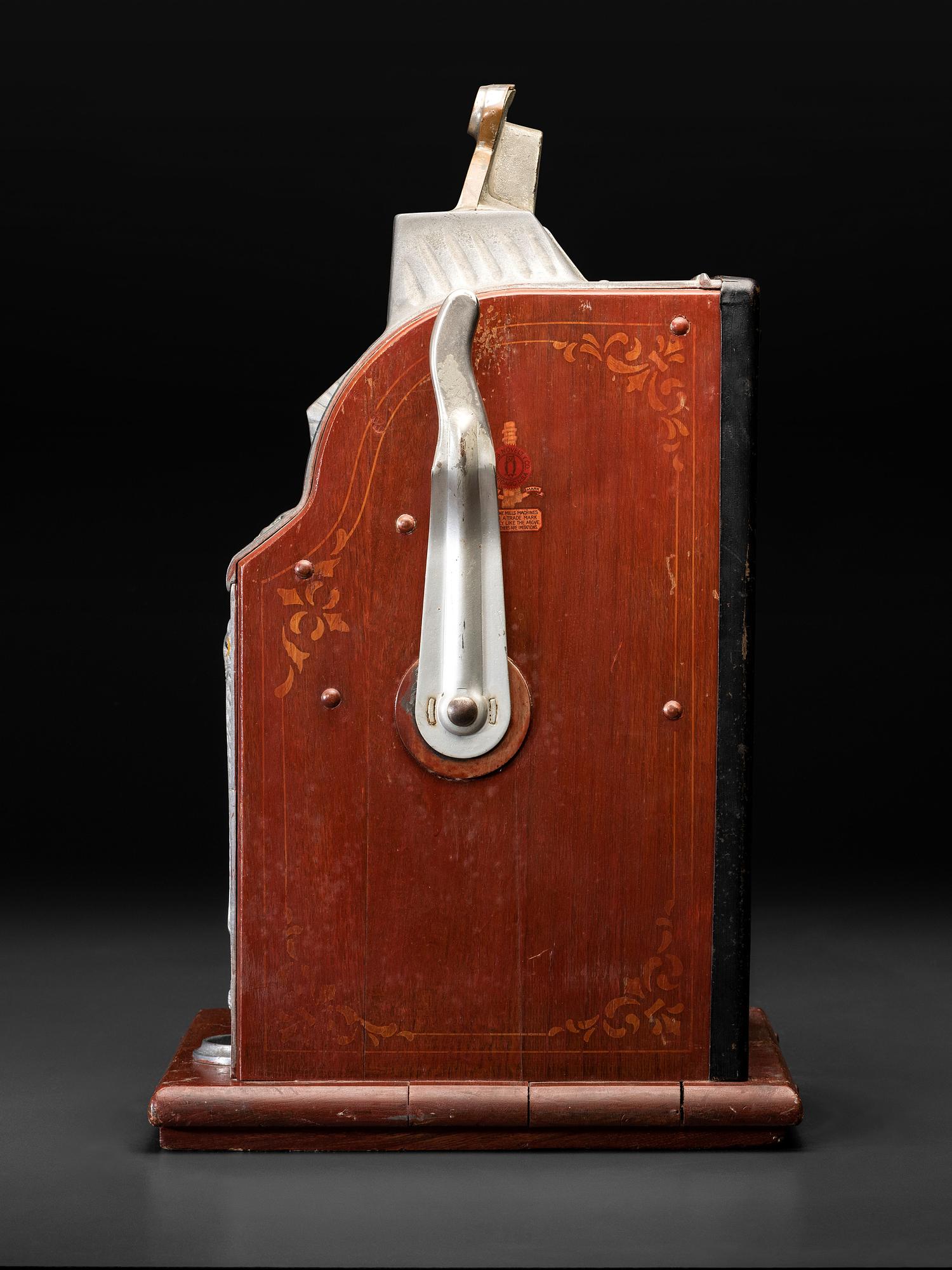 A Mills Novelty Co. ' Operator Bell - Owl Front' 25 Cent Slot Machine