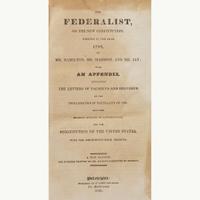 [Hamilton, Alexander] [Constitution] The United States Chronicle: Political, Commercial, and Historical