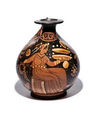 A Large Apulian Red-Figured Askos