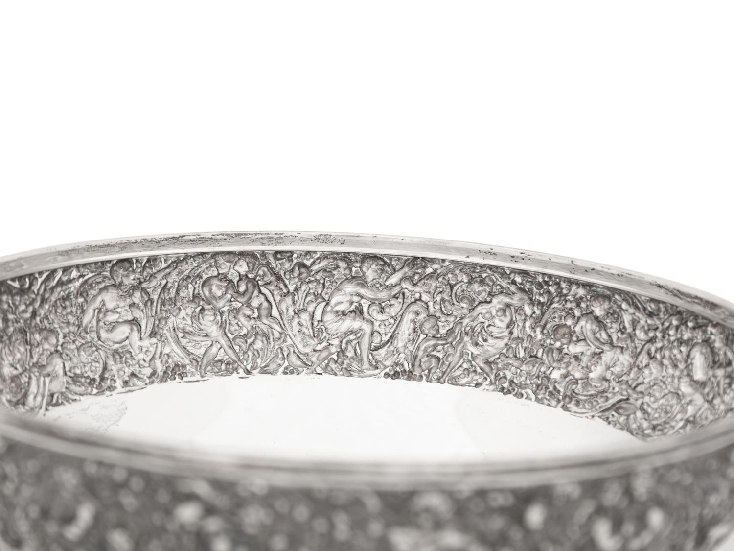 A Tiffany and Co. Silver Footed Centerpiece Bowl