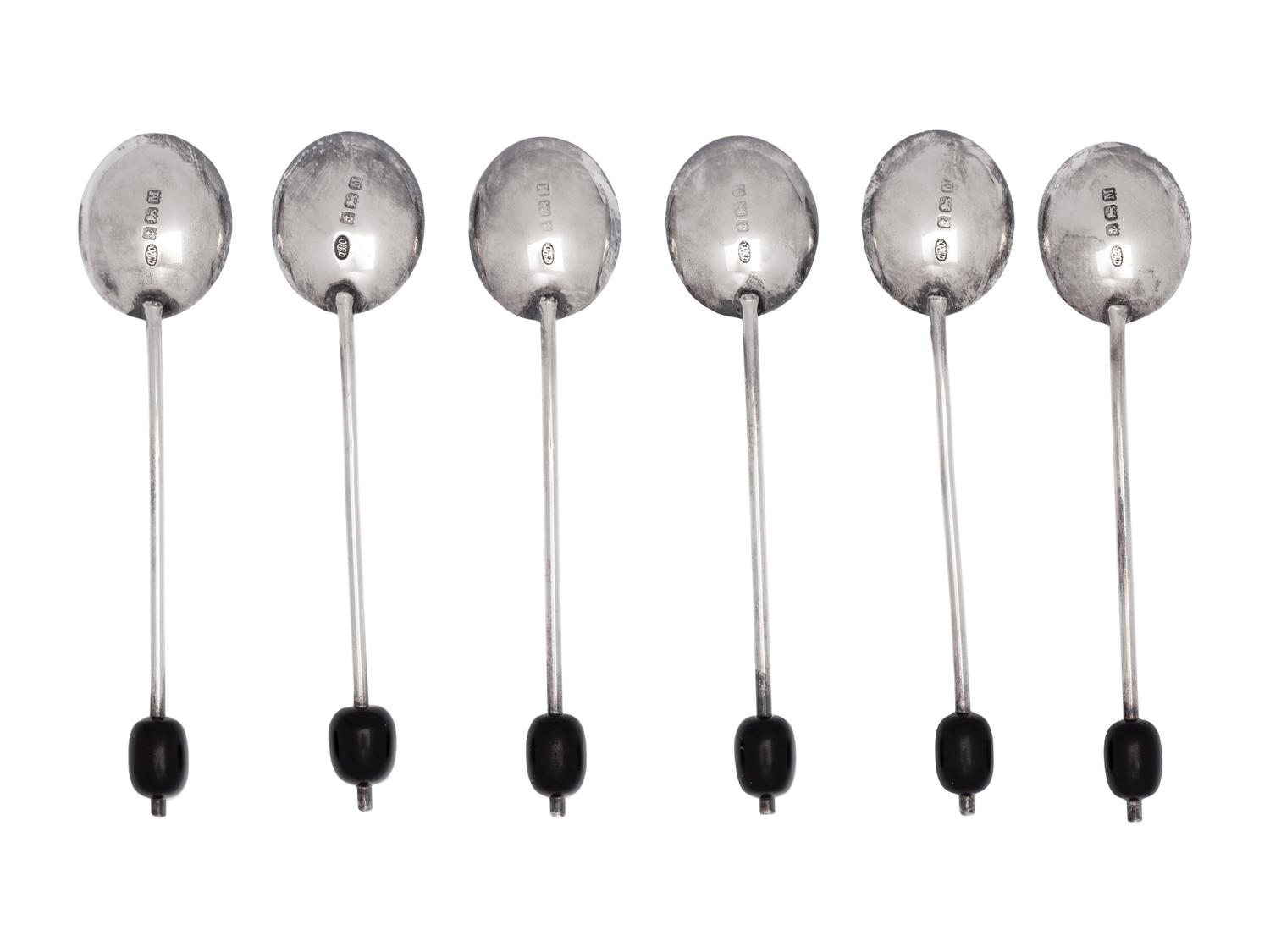 A Large Collection of English Silver Flatware Articles