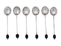 A Large Collection of English Silver Flatware Articles