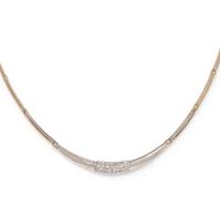 WHITE GOLD AND DIAMOND COLLAR NECKLACE