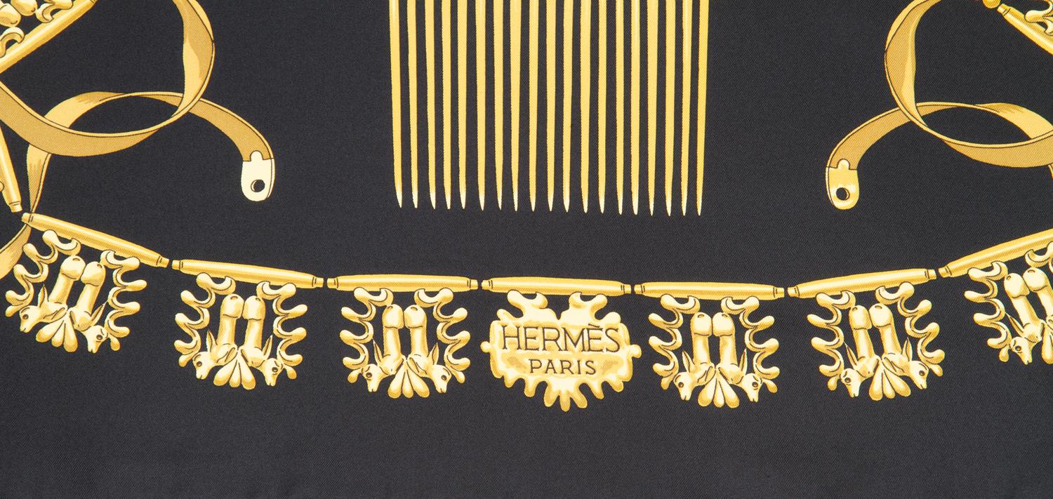 An Hermes 90cm Silk Scarf, 36" x 36".