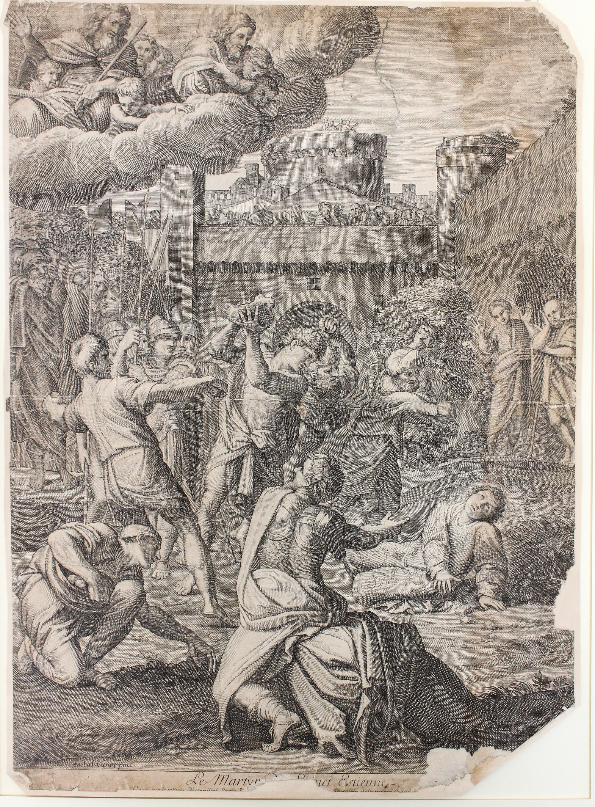 A Group of Engravings, , including works after Fra Angelico, after Raphael, after Veronese, after Guido Reni and after Annibale Carracc
