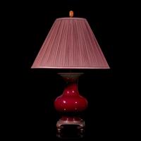 A Chinese Langyao Type Glazed Vase, Mounted as a Lamp 郎紅賞瓶