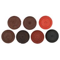 [EARLY PHOTOGRAPHY - UNION CASES]. A group of 7 triple thick "oreo" cases in assorted colors, including: