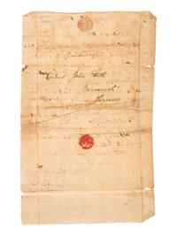 [WAR OF 1812]. A group of signatures from War of 1812 military officers, including a scarce Henry Burbeck signed document.