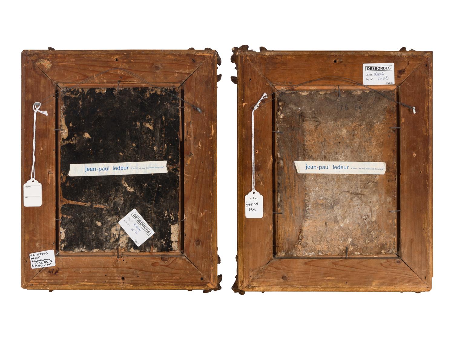 The Portrait and The Letter (a pair)