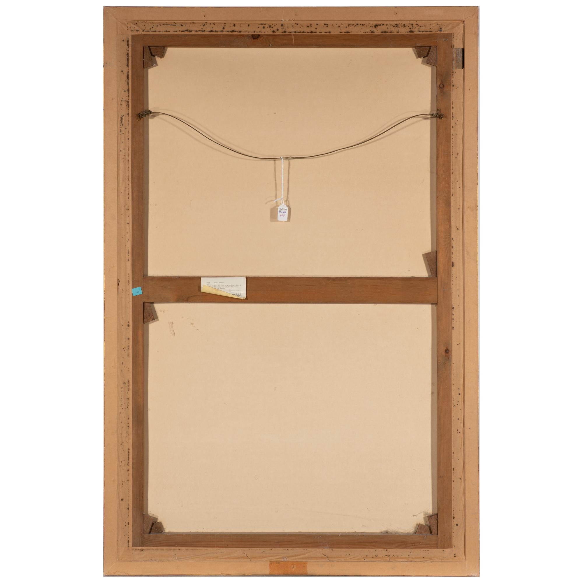 David Inshaw (British, b. 1943) — The Room in Cambridge, c. 1976-78