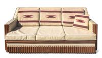 A Molesworth Style Sofa by New West Furniture Company 32 x 78 x 36 1/4 inches