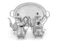 A German Silver Tea Service
