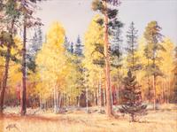 Two Works: Aspens in the Pines and Summer