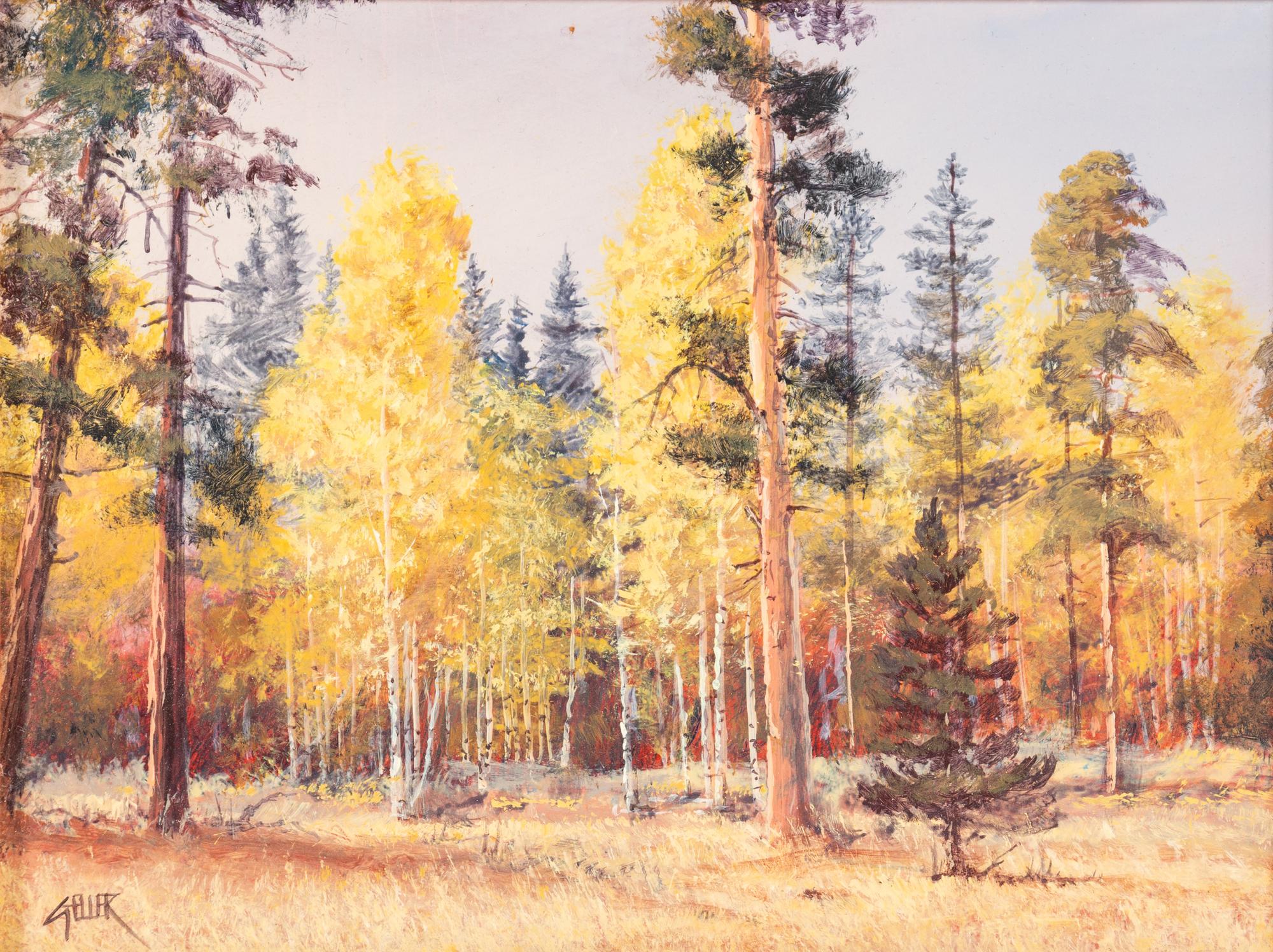 Two Works: Aspens in the Pines and Summer