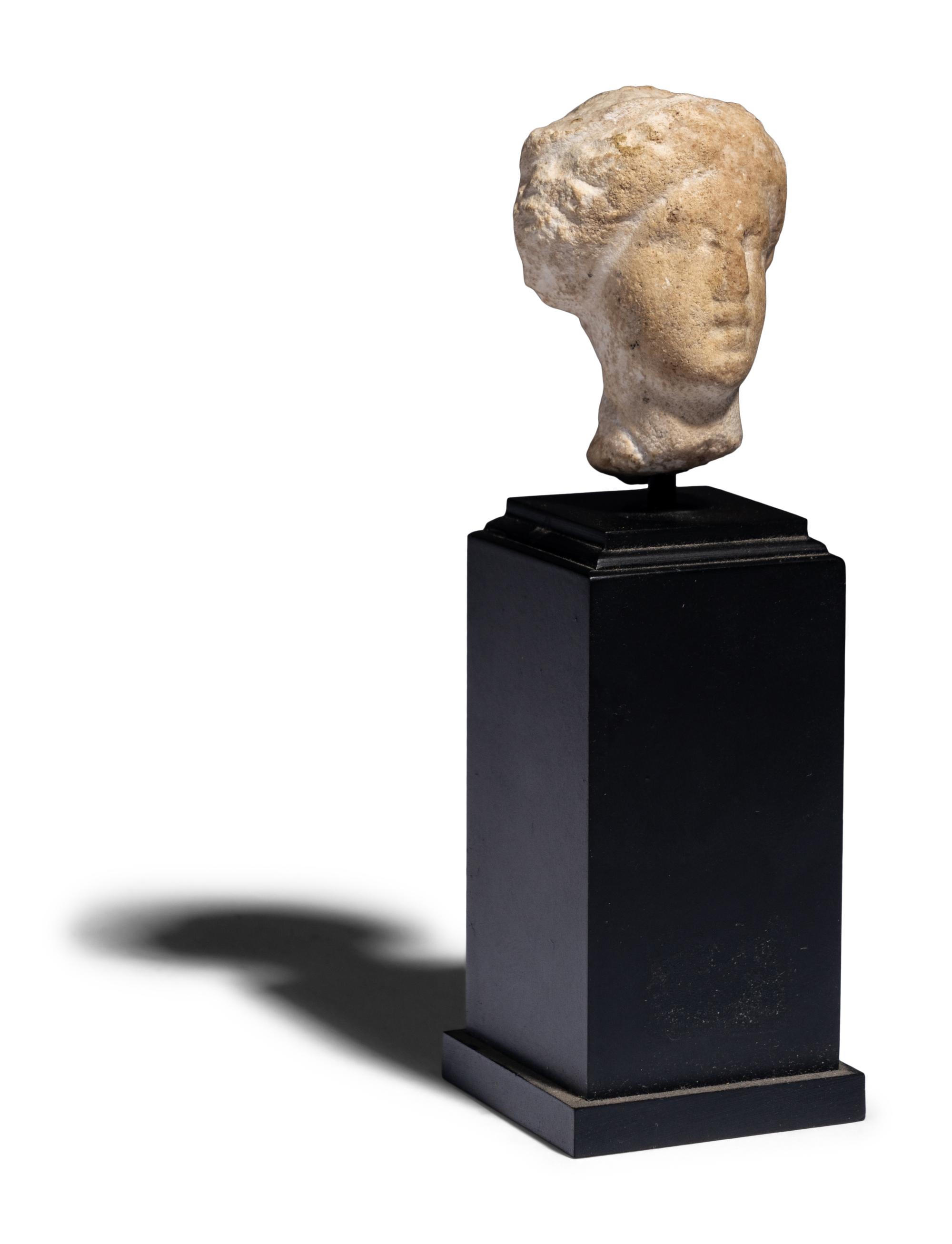 A Roman Marble Head of Aphrodite