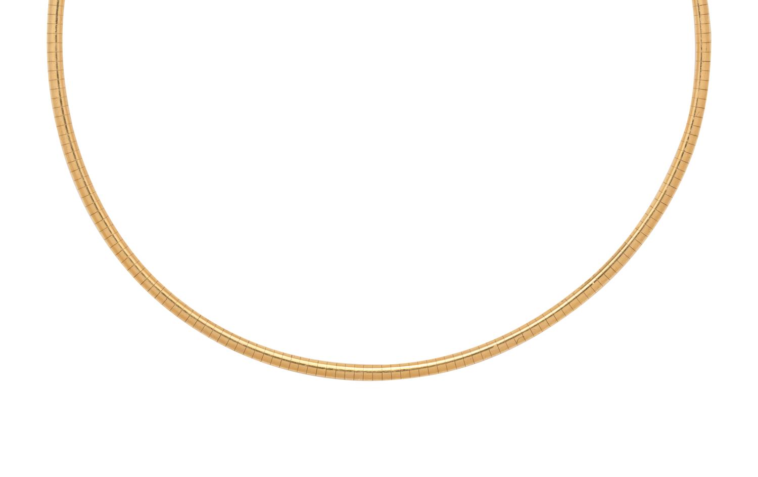 YELLOW GOLD NECKLACE