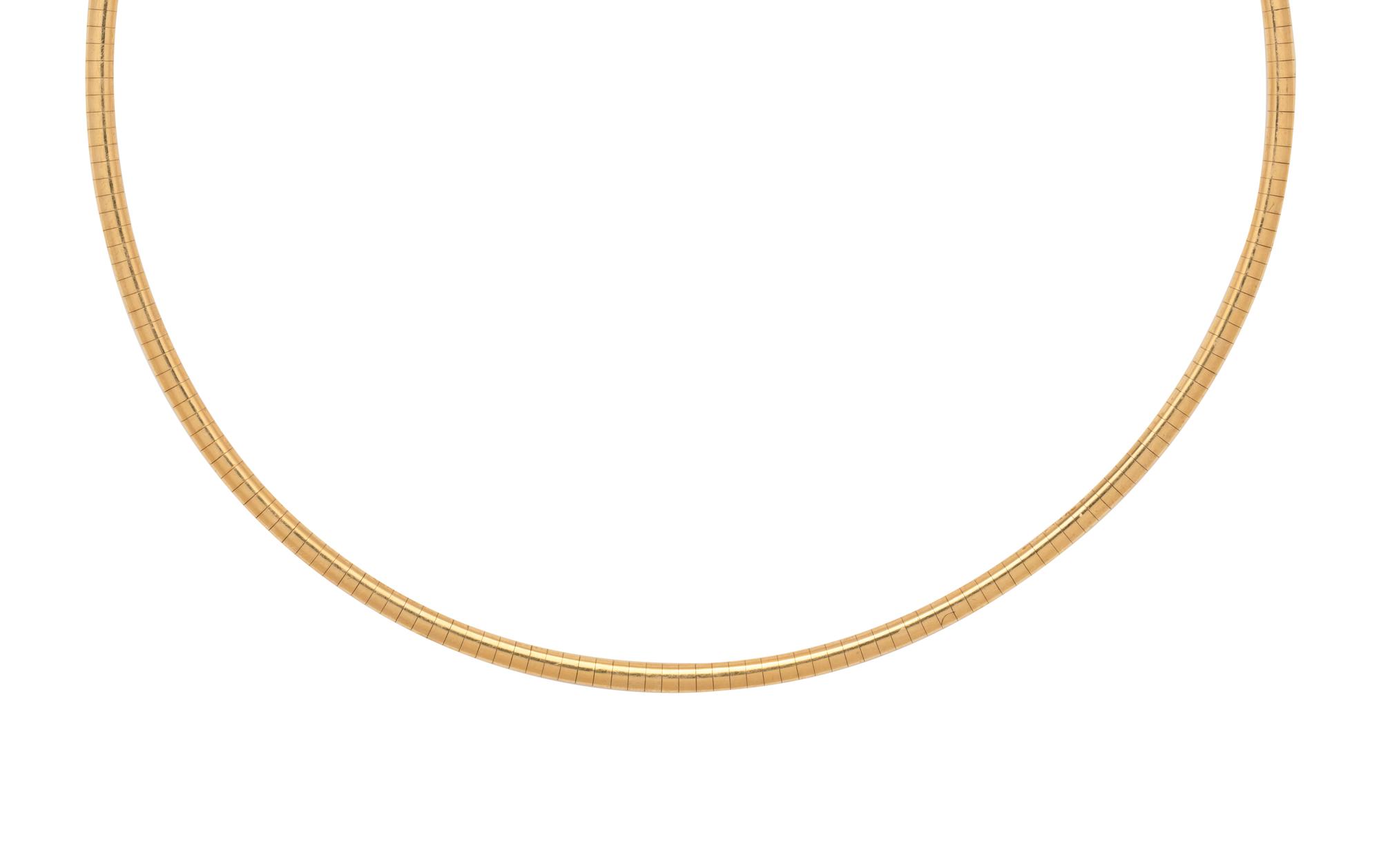 YELLOW GOLD NECKLACE