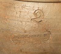 Two Rare Stoneware Crocks