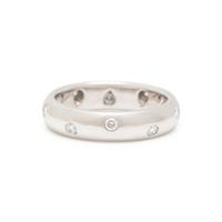 TIFFANY & CO., PLATINUM AND DIAMOND 'ETOILE' RING