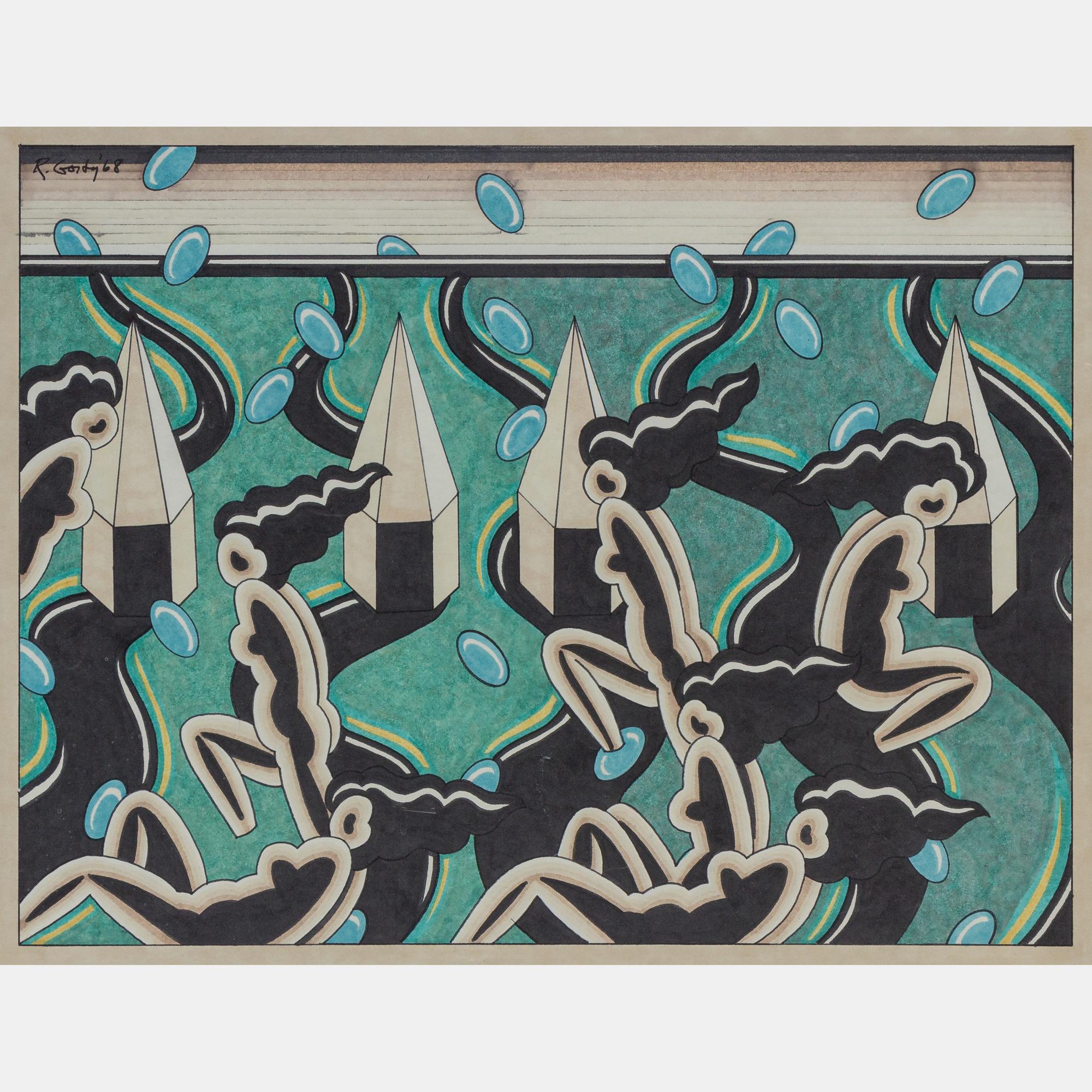 Le Parc du Chateau , 1968