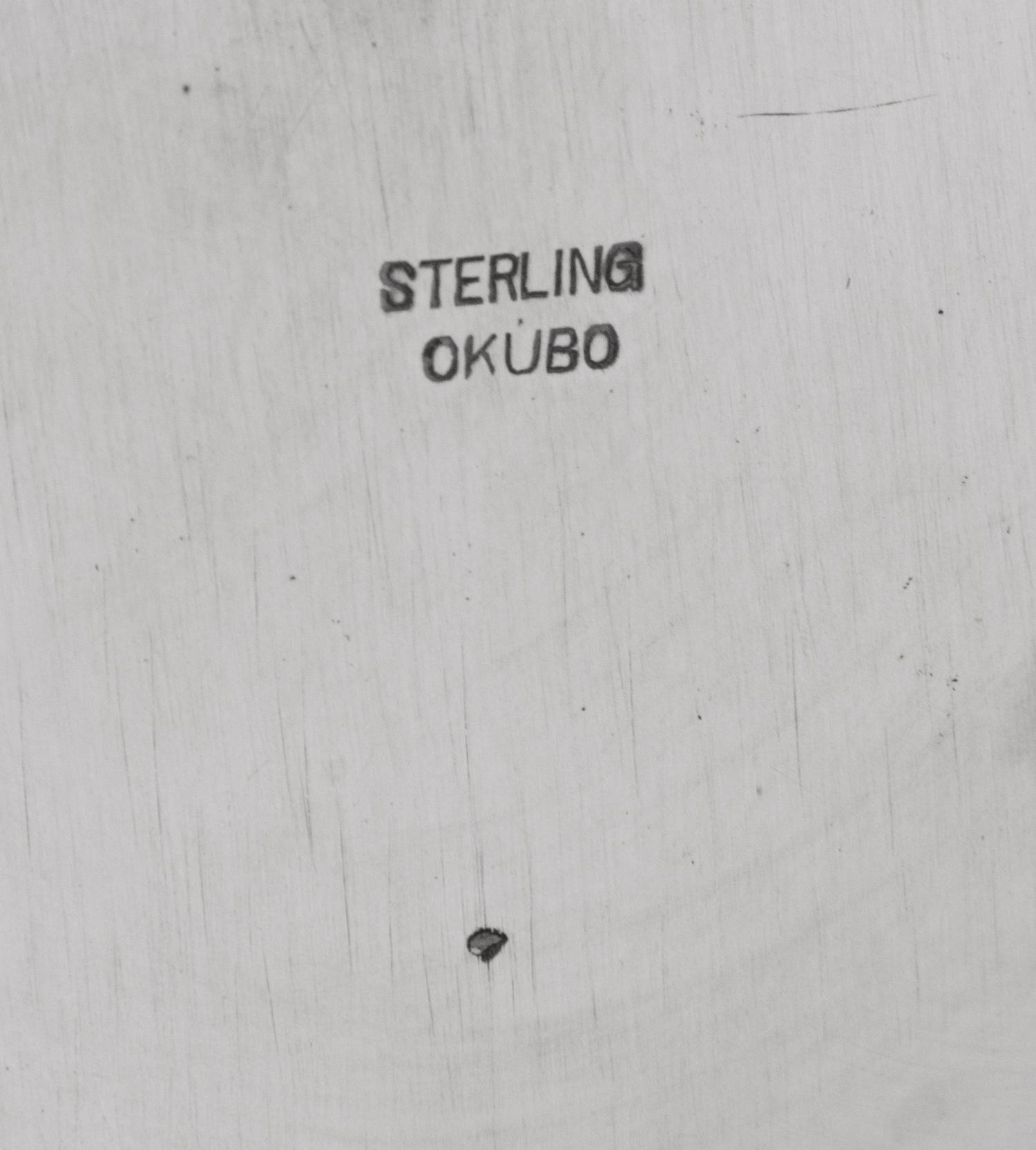 A Japanese Silver Fruit Bowl