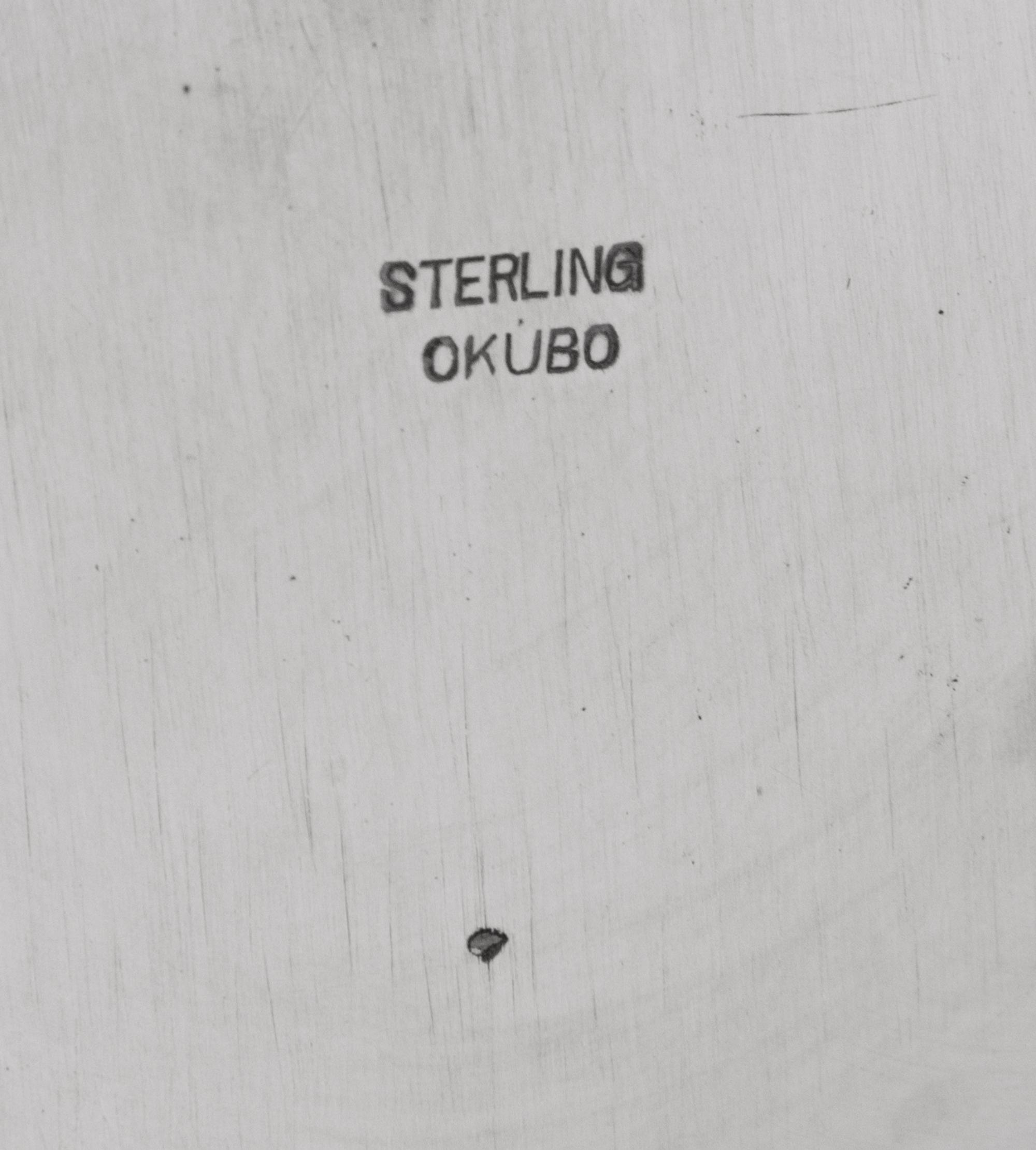 A Japanese Silver Fruit Bowl