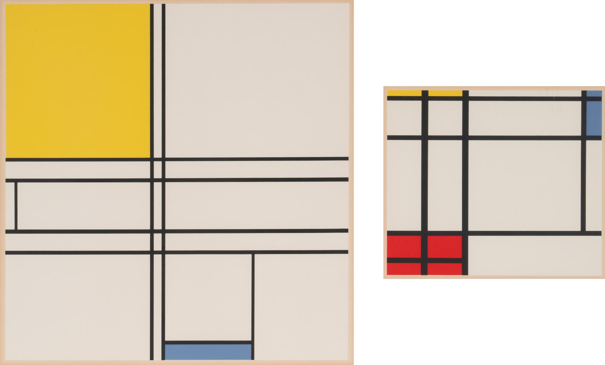 Seven works from A Portfolio of Ten Paintings, 1967