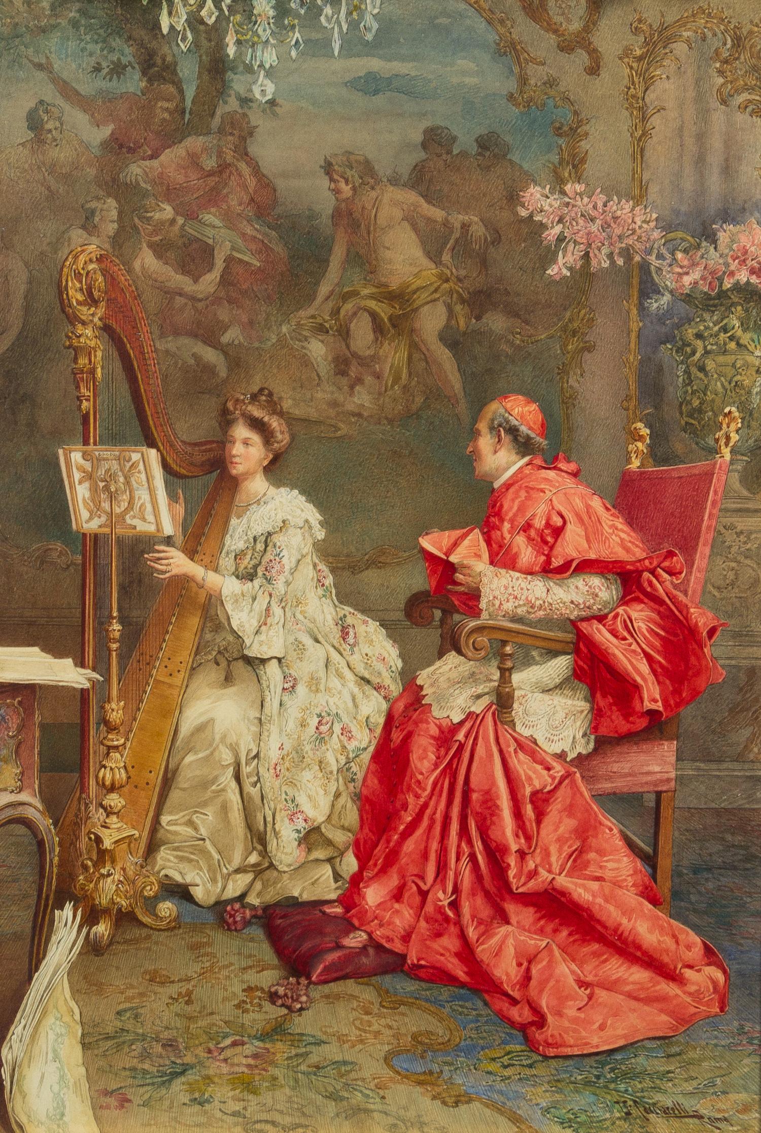 Umberto Cacciarelli, (Italian, 1880-1910), Untitled