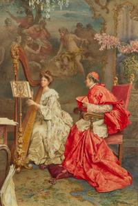 Umberto Cacciarelli, (Italian, 1880-1910), Untitled