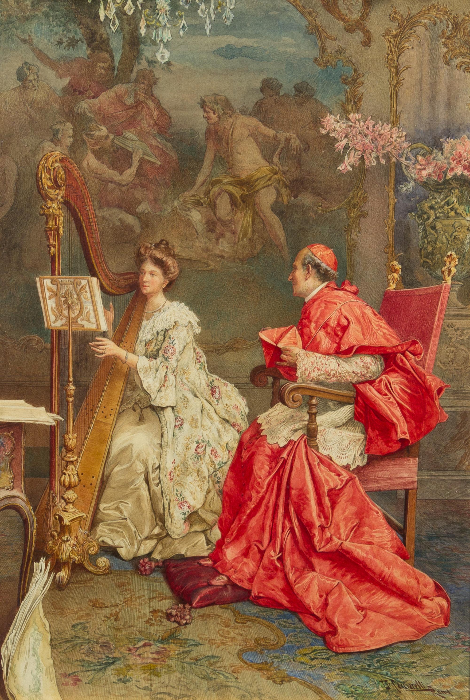 Umberto Cacciarelli, (Italian, 1880-1910), Untitled