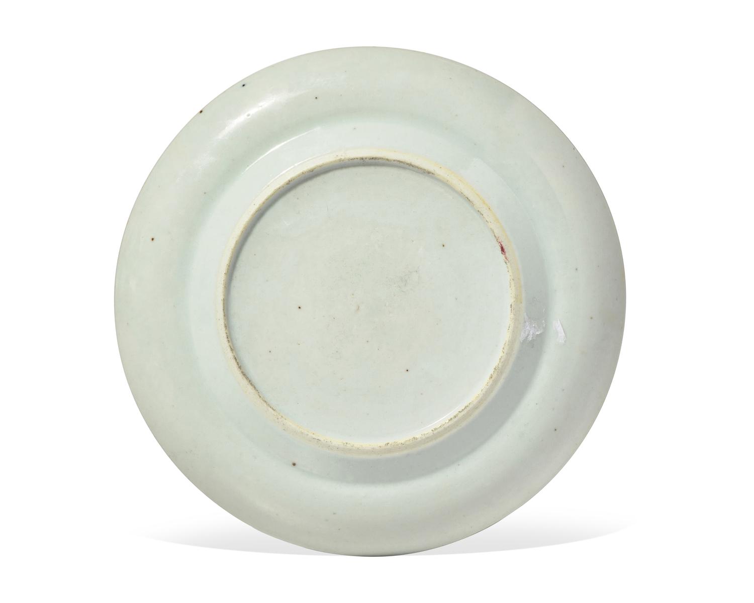 A Chinese Export Rose Medallion Luncheon Plate from President Ulysses S. Grant's State Service