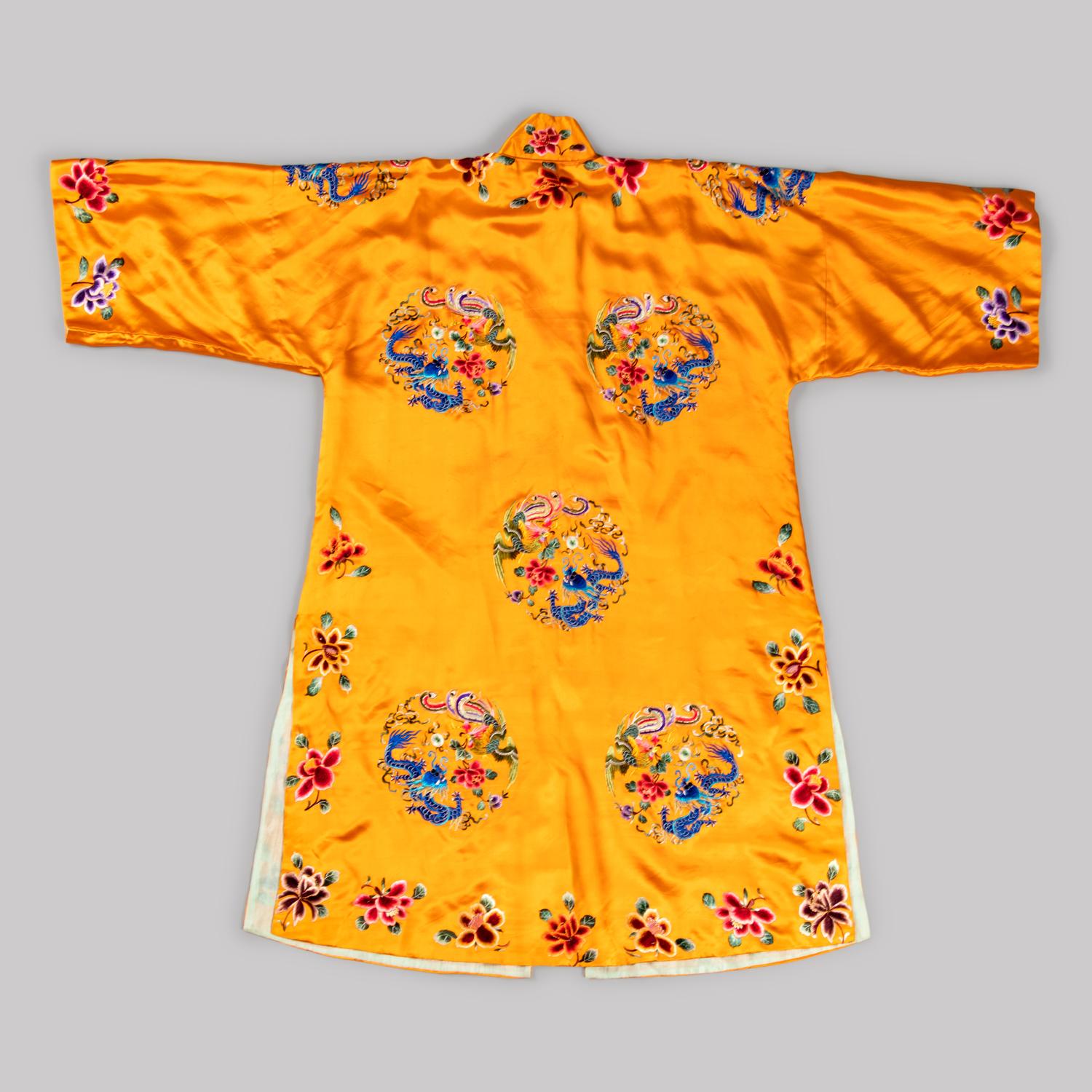 Four Chinese Embroidered Silk Ladies' Jackets