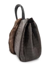 Nancy Gonzalez Sable and Crocodile Bag, 2000s — Retails now at Neiman Marcus for $3,060.00