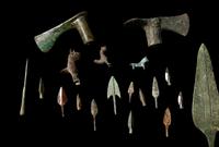 A Group of 27 Luristan Bronze Objects