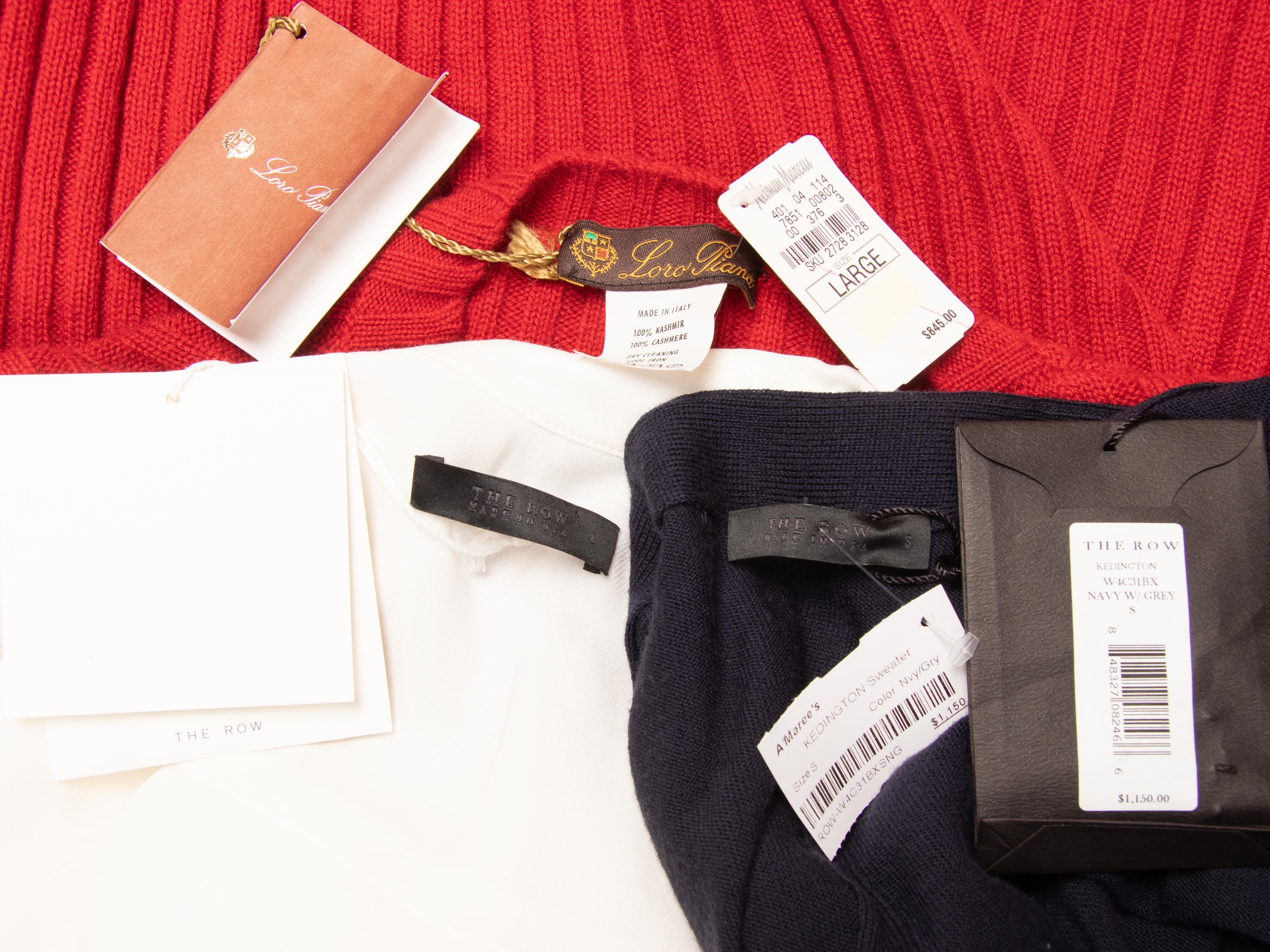 The Row & Loro Piana, Three Tops