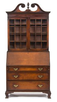 A Federal Style Secretary Desk — 20TH CENTURY