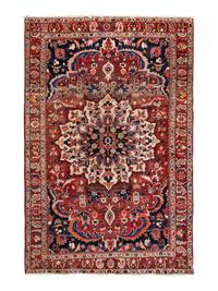A Heriz Wool Rug